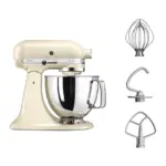 KITCHENAID ARTISAN 4.8 LIT TILT- HEAD STAND MIXER- ALMOND CREAM - Image 3