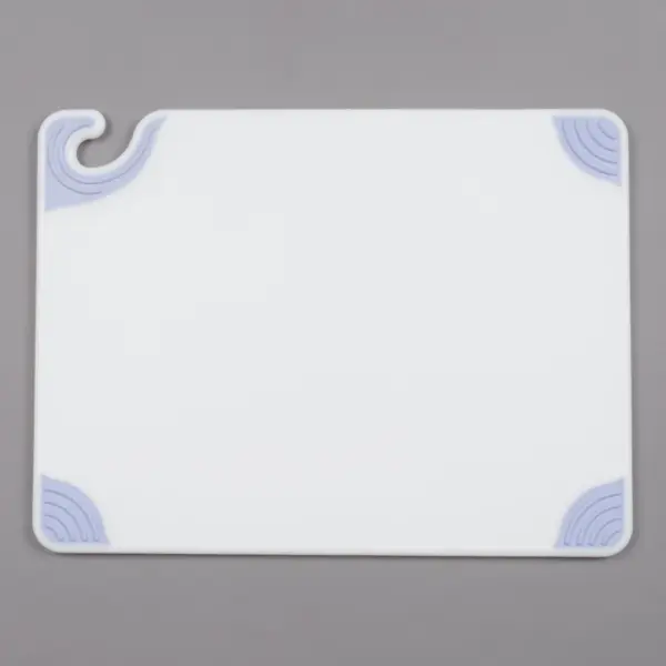 SAN JAMAR SAF-T-GRIP CUTTING BOARD WHITE - 38*50*11 CM