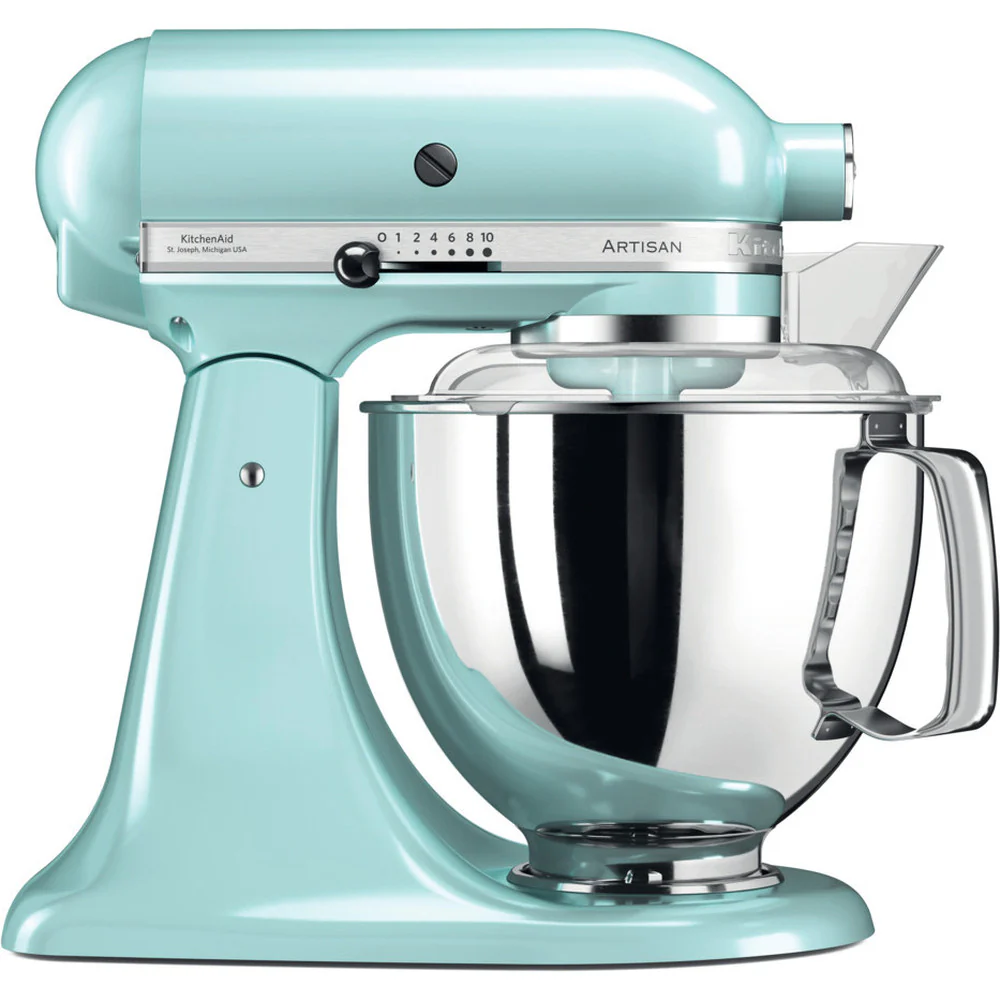 38 KITCHENAID ARTISAN 4.8 LIT TILT-HEAD STAND MIXER - ICE BLUE - Image 1