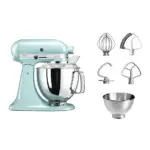 KITCHENAID ARTISAN 4.8 LIT TILT-HEAD STAND MIXER - ICE BLUE - Image 2