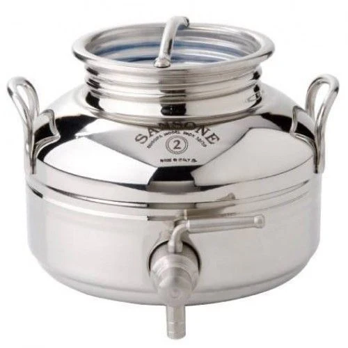 4 STAINLESS STEEL OLIVE OIL DISPENSER - Image 1