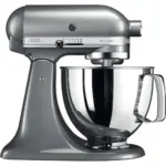 KITCHENAID ARTISAN 4.8 LIT TILT-HEAD STAND MIXER - CONTOUR SILVER
