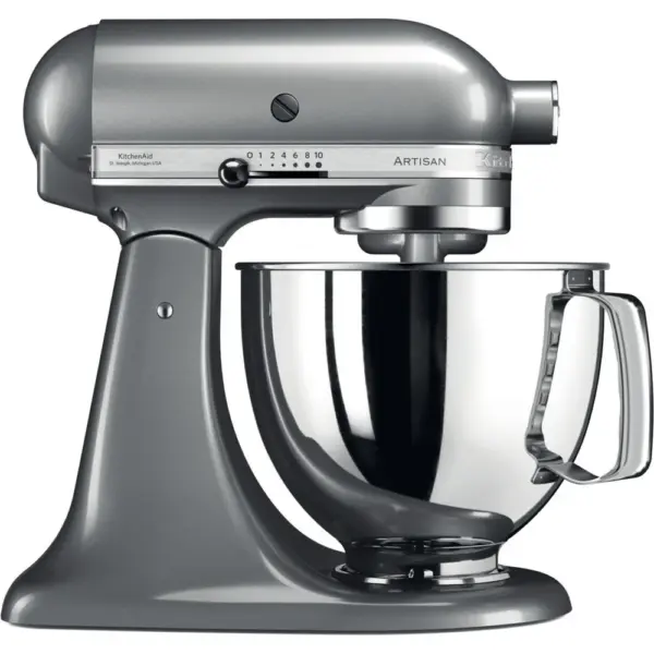 KITCHENAID ARTISAN 4.8 LIT TILT-HEAD STAND MIXER - CONTOUR SILVER