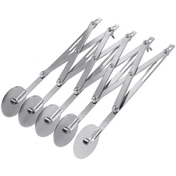 MM - Premium PIZZA CUTTER. 55MM DIA, 5 WHEELS, S/S