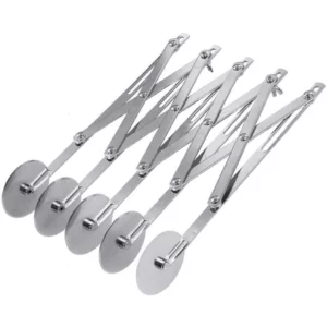 MM - Premium PIZZA CUTTER. 55MM DIA, 5 WHEELS, S/S