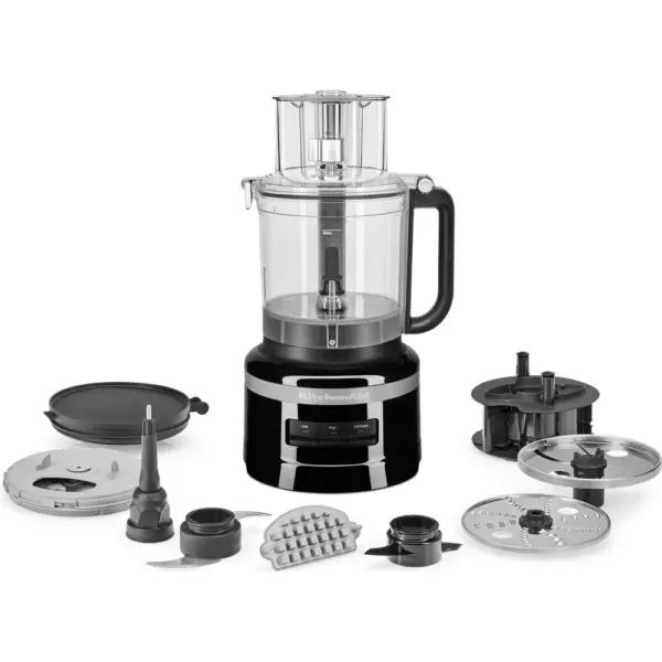 KITCHENAID ARTISAN 3.1 LIT FOOD PROCESSOR - ONYX BLACK