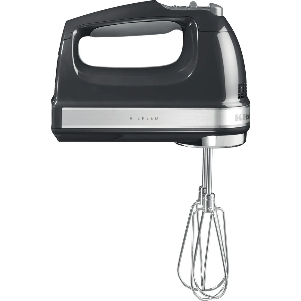 6 KITCHENAID 9 SPEED HAND MIXER - ONYX BLACK - Image 1