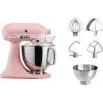 KITCHENAID 4.8L ARTISAN STAND MIXER - DRIED ROSE - Image 3