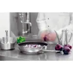 FRYPAN WITH NON-STICK COATING SERIES 1100 S/STEEL - Image 2