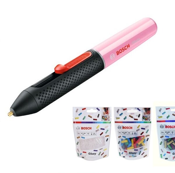 Bosch Cordless Hot Glue Pen - Pink