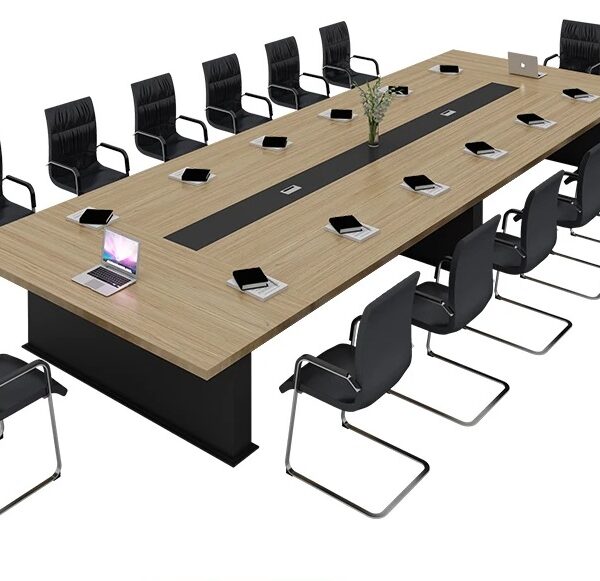 Customised Conference Table Set - 2, with 14pcs chairs