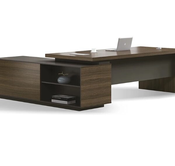 Customised Executive / Manager Desk with Side Cabinet - 14