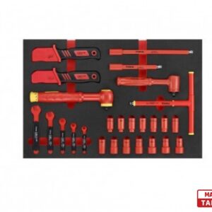 Force 26pcs Insulated Socket & Tool Set