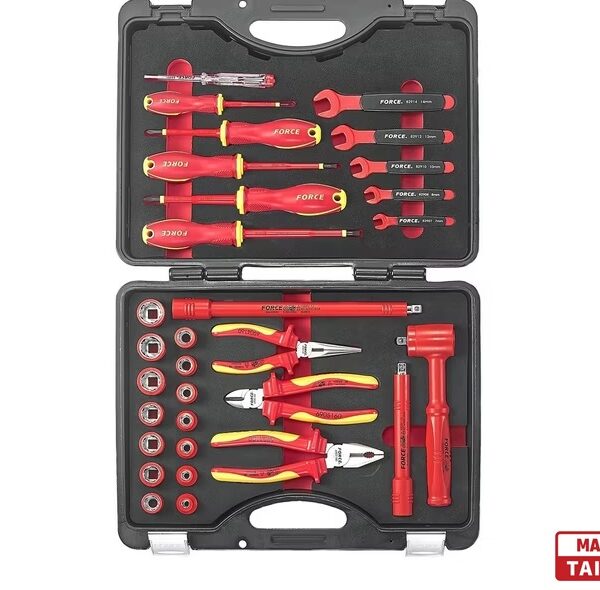 Force 3/8" Dr. Insulated Socket & Tool Set