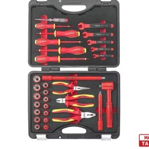 Force 3/8" Dr. Insulated Socket & Tool Set