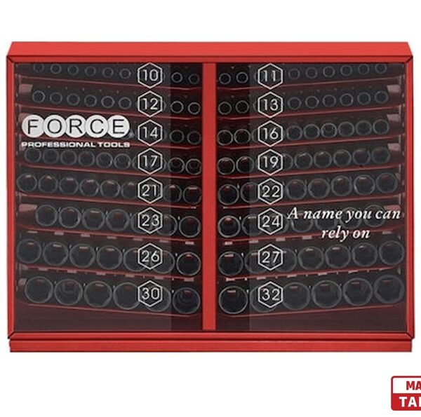 Force 1/2" Dr. Impact Socket with Shelf