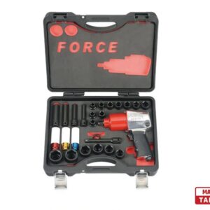 Force 1/2" Dr. Impact Wrench & Socket Set