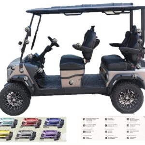 4 Seater Electric Golf Cart - H5