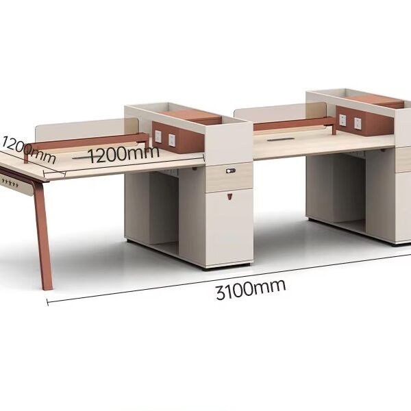 Customised Employee Partition Desk - 1