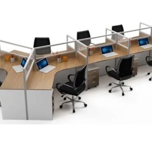 Customised Employee Partition Desk - 11