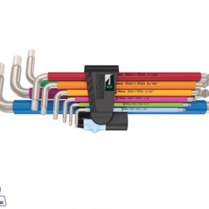 Wera 9pcs Stainless Steel Allen Key Set