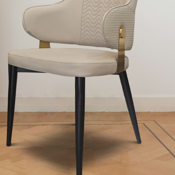 LEATHER DINNING CHAIR