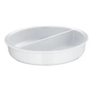 WMF Professional Porcelain insert, dia 13 1/4 in, cap 132 oz, height 2 3/4 in.
