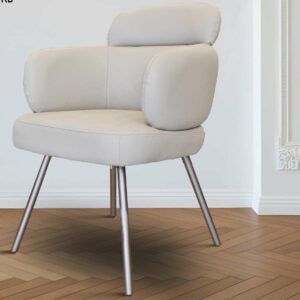 LEATHER DINNING CHAIR