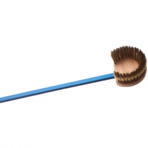 G-Metal ROUND ROTATING HEAD OVEN BRUSH, BRASS BRISTLES