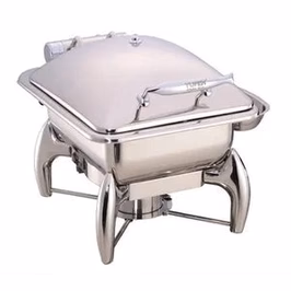 Golden Chafers EXQUISITE CHAFING DISH; CAP.OF FOOD PAN; 4L. RECTANGULAR