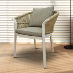 OUTDOOR ALUMINUM/FABRIC CHAIR