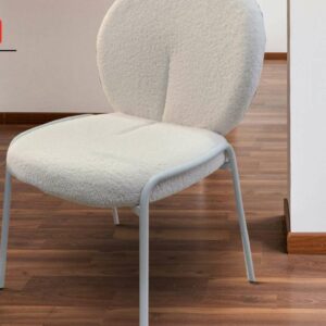 TEDDY FABRIC DINNING CHAIR
