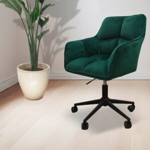 VELVET OFFICE CHAIR