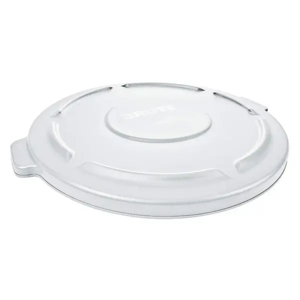 RUBBERMAID BRUTE LID FOR 32 GALLON ROUND TRASH CAN - WHITE