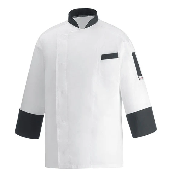 38 EGOCHEF S R L CHEFJACKET MARPLE COT.60%, POL.40% - Image 1