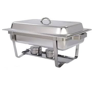 39 Golden Chafers ECONOMY CHAFING DISH. 9L, RECTANGULAR SHAPE, SIZE: 63*35*32 - Image 1