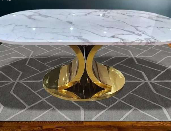 ARTIFICIAL MARBLE DINNING TABLE
