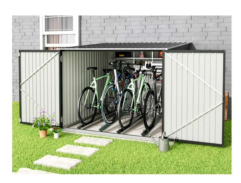 bike shed Steel Bike Shed - Image 1