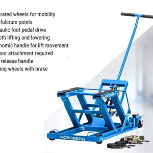 Nord 500kg Hydraulic Motorcycle Lift