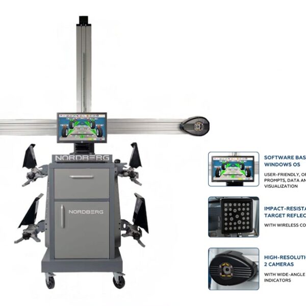 Nord 3D Wheel Alignment with 2 cameras