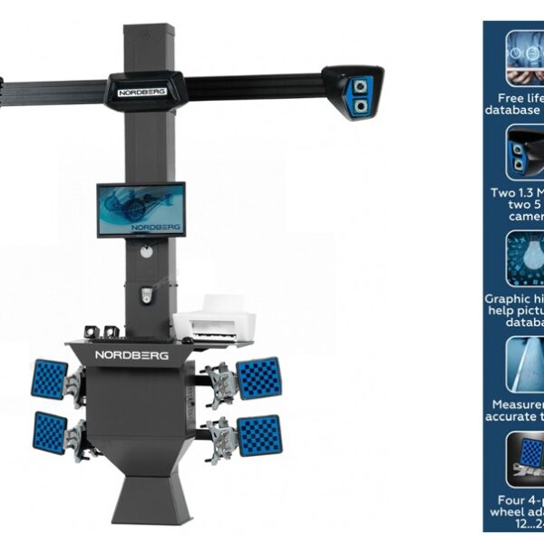 Nord 3D Wheel Alignment with 4 cameras