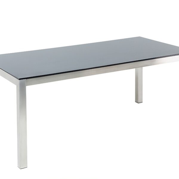 Stainless Steel 316 Dining Table with Tempered Glass