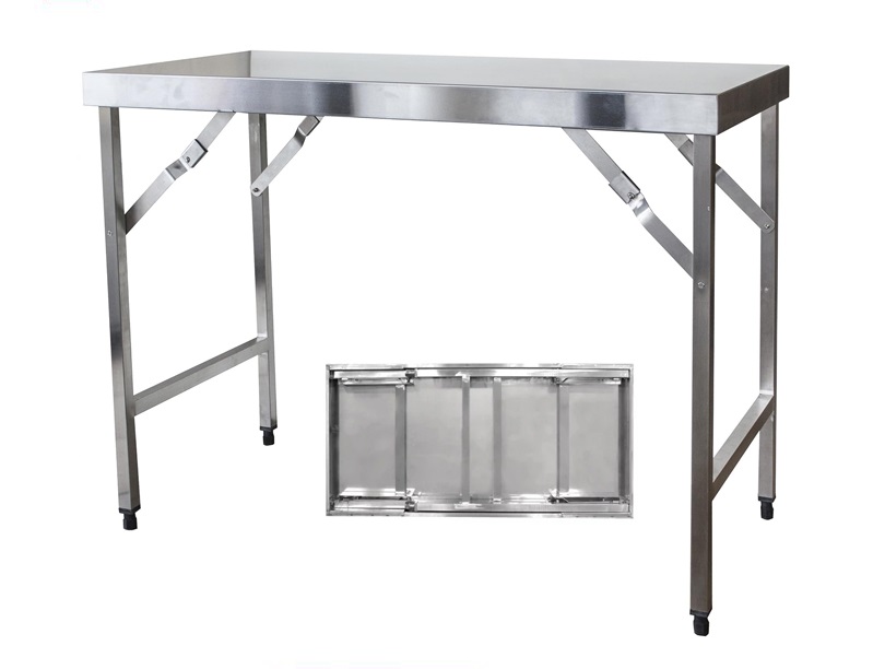 ss fold1 Stainless Steel 316 Folding Worktable 1 - Image 1