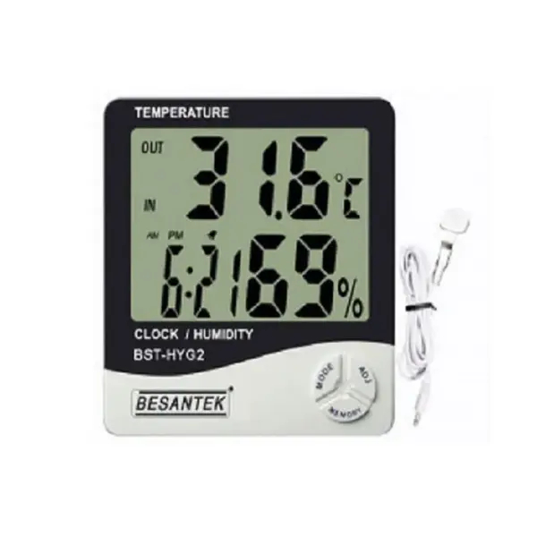 BESANTEK Large Display Thermo-Hygrometer - BST-HYG2
