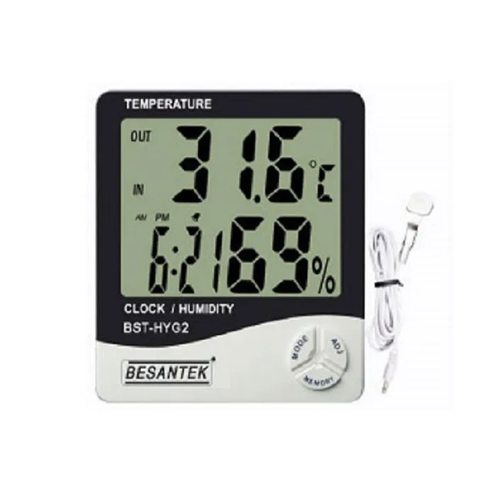 14 BESANTEK Large Display Thermo-Hygrometer - BST-HYG2 - Image 1