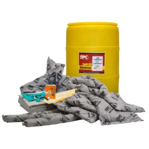 BRADY Fire-Resistant ALLWIK Drum Universal Spill Kit - SKA-55