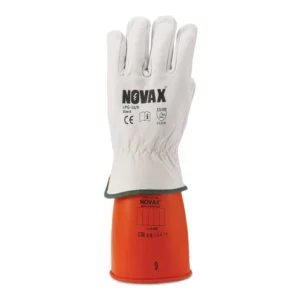 NOVAX® Leather Protector Glove fit Class 00-0 Insulating Gloves - LPG 10