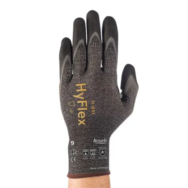 Ansell HyFlex® 11-931 Oil-Repellent Cut & Puncture Resistant Gloves