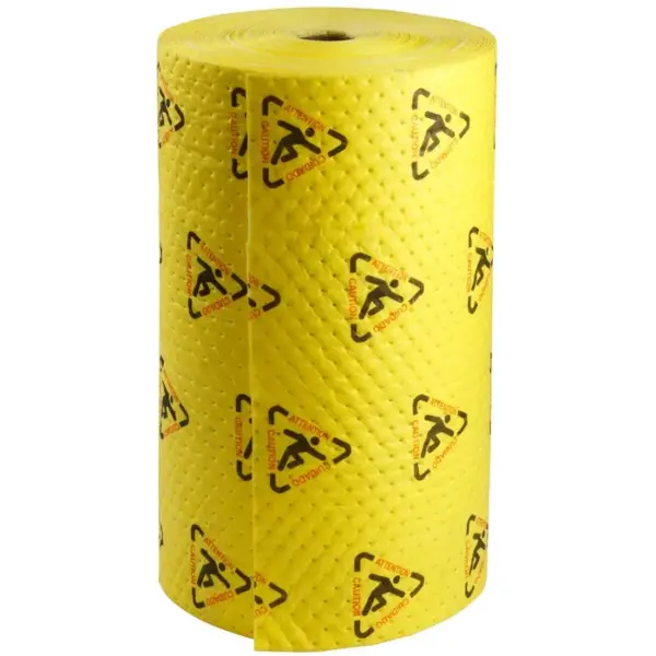 BRADY BrightSorb High Visibility Safety Absorbent Roll CH30-DP-E