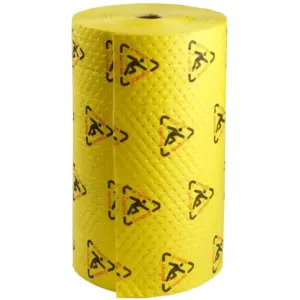 BRADY BrightSorb High Visibility Safety Absorbent Roll CH30-DP-E